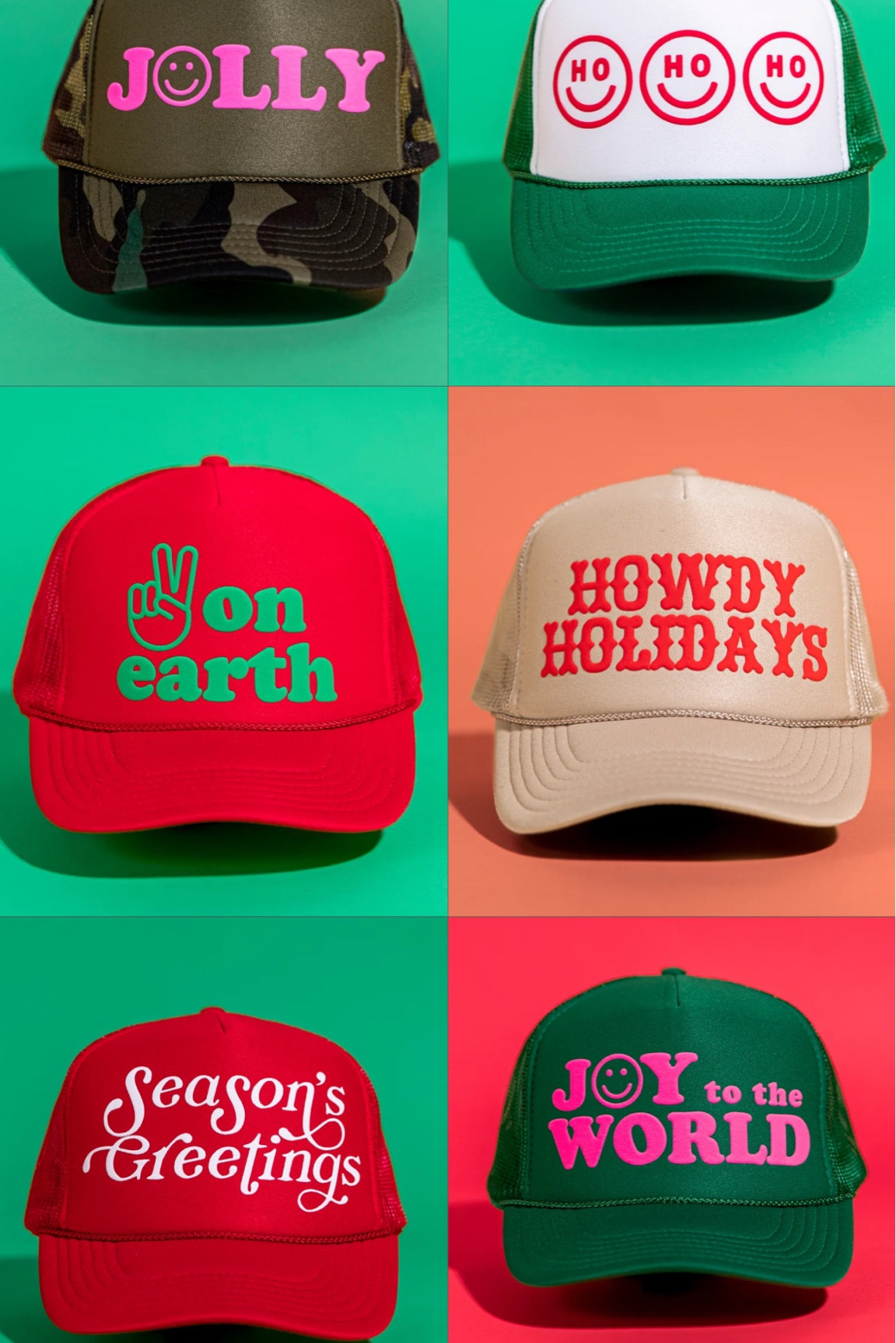 Holiday trucker hats 🎄 #holiday #truckerhat #christmastruckerhat

#LTKHoliday #LTKSeasonal