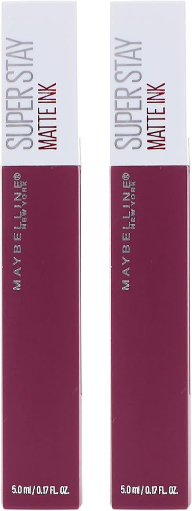 Pack of 2 Maybelline New York SuperStay Matte Ink Liquid Lipstick, Escapist # 45 0.17 Fl Oz | Amazon (US)