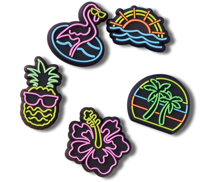 Lights Up Neon 5 Pack | Crocs (US)