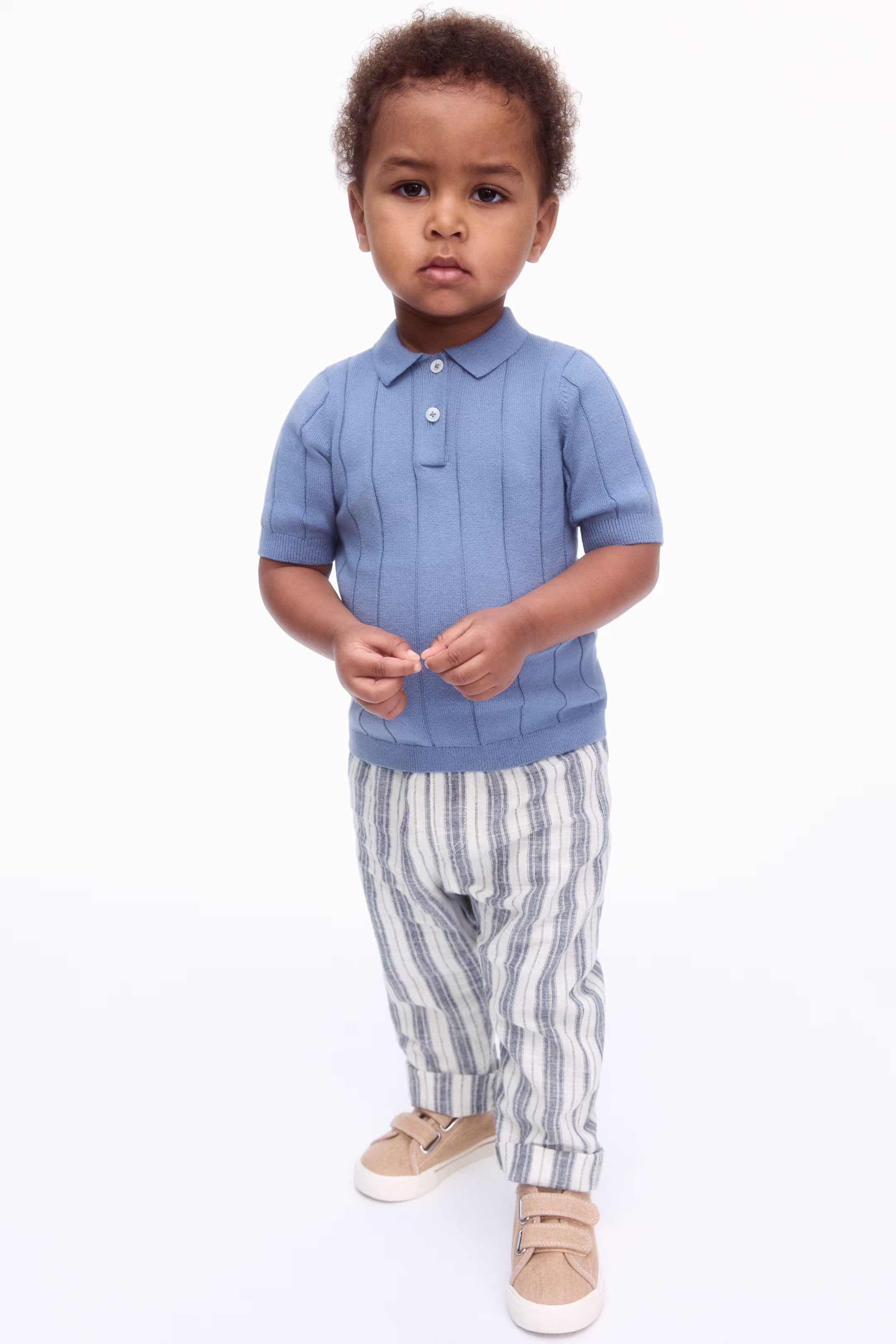 Linen-Blend Joggers | H&M (US + CA)