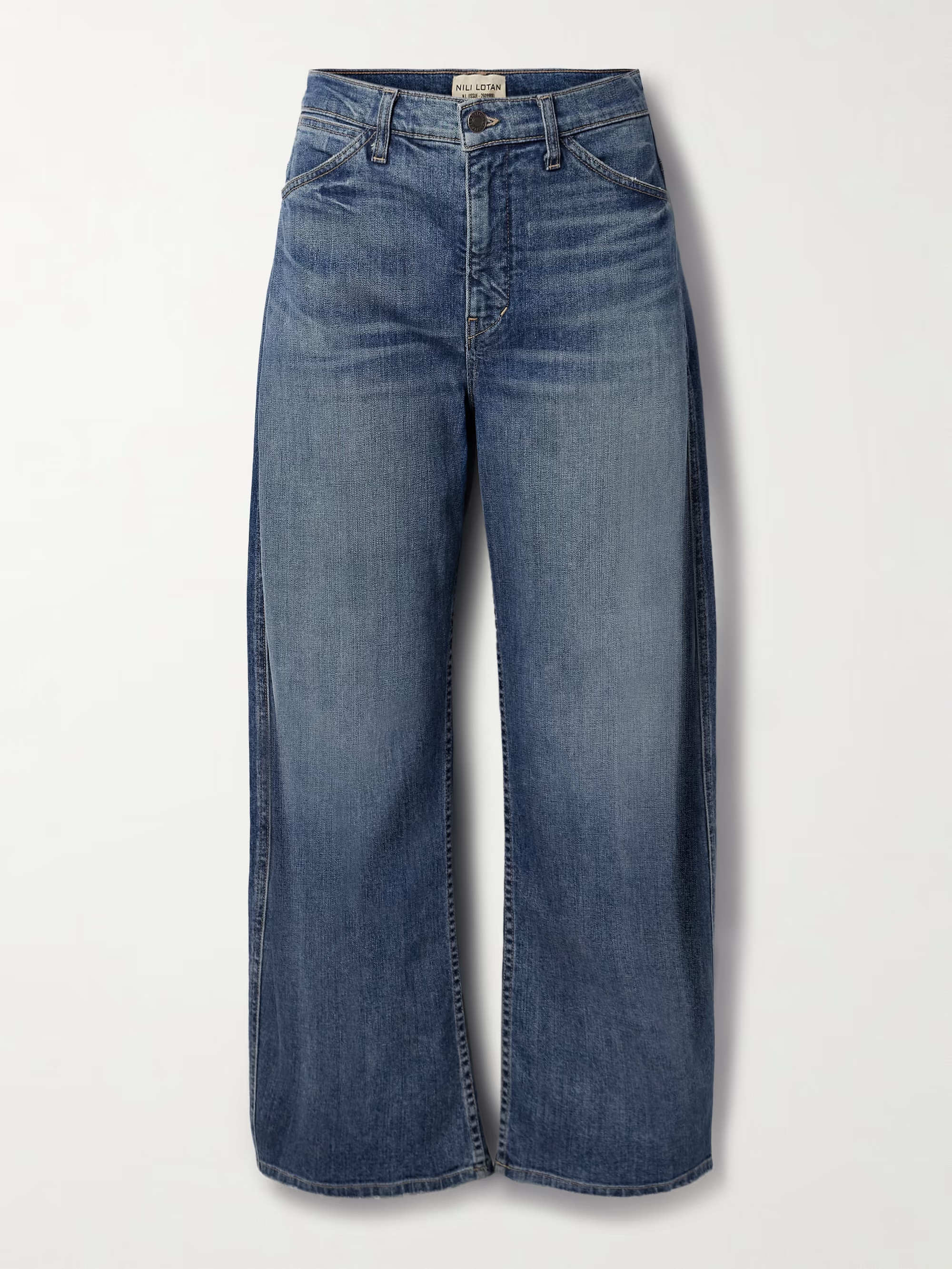 Tribeca high-rise tapered jeans | NET-A-PORTER (US)