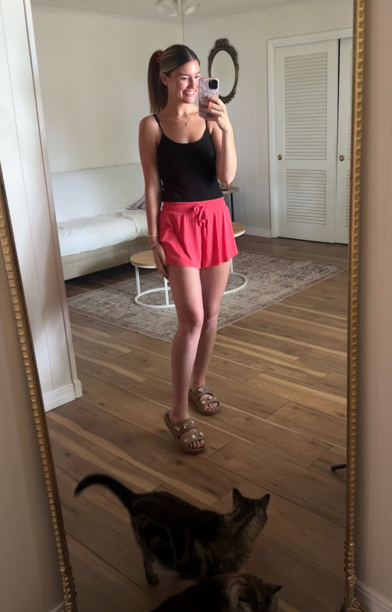 a quick + comfy outfit before I head out to grab groceries & make some returns 🛒🍓🫶🏼

#walmart #target #ootd #outfits #fashion #crocs 

#LTKStyleTip #LTKSummerSales #LTKFindsUnder50