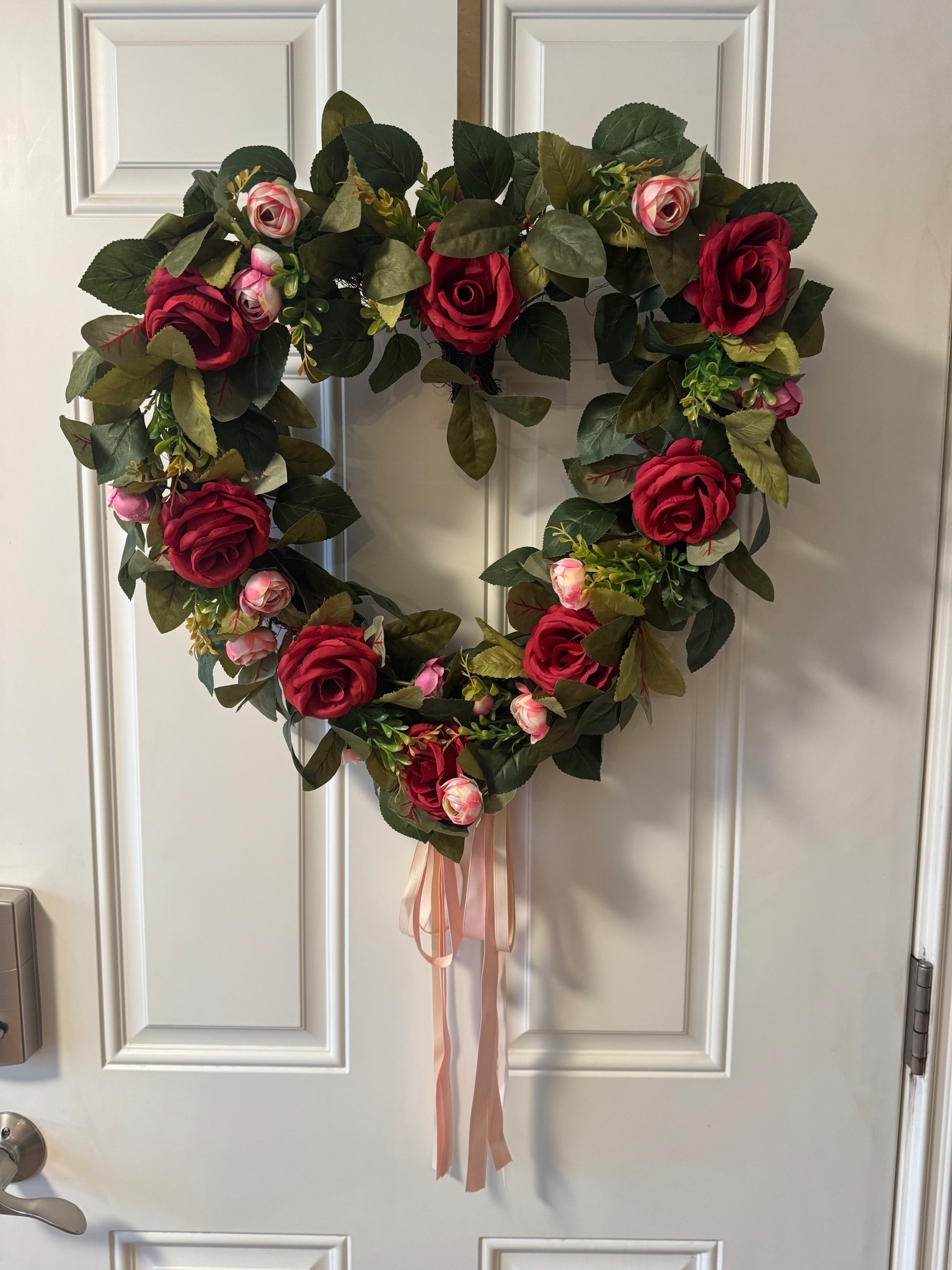 Walmart Rose Valentine's Day Heart Wreath, Multicolor, 22", by My Texas House

#LTKSeasonal #LTKFindsUnder50 #LTKHome