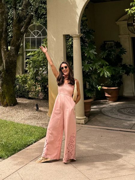 My cutie jumpsuit is 30% off! I can’t tell you how many compliments on this while in Napa! Fits TTS. Winery, wine tasting 

#LTKSaleAlert #LTKStyleTip