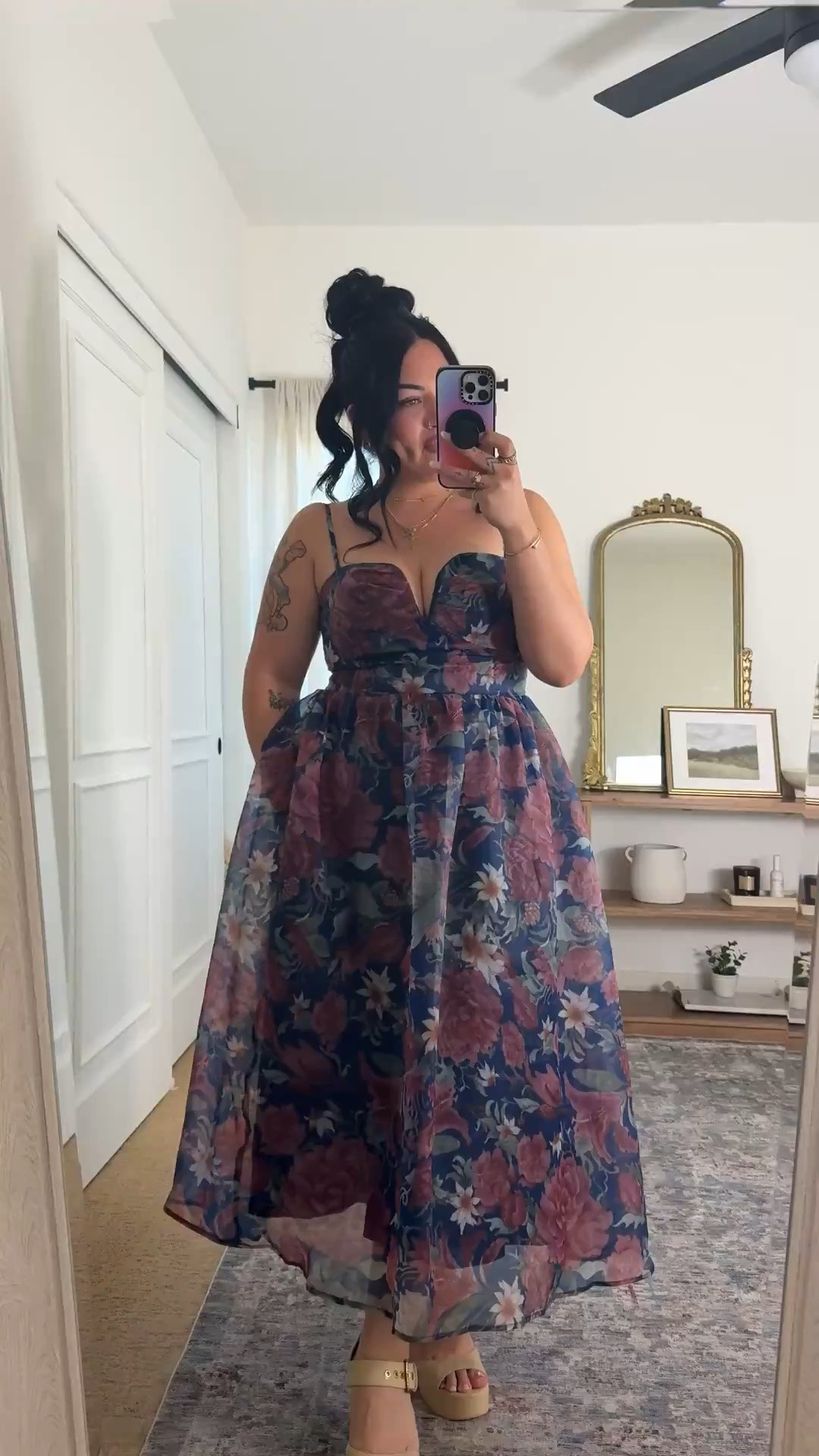 wearing size xl! this @Lulus dress is stunning and only $89!! code TORIB20 at lulus!

#LTKootd #LTKSeasonal #LTKMidsize