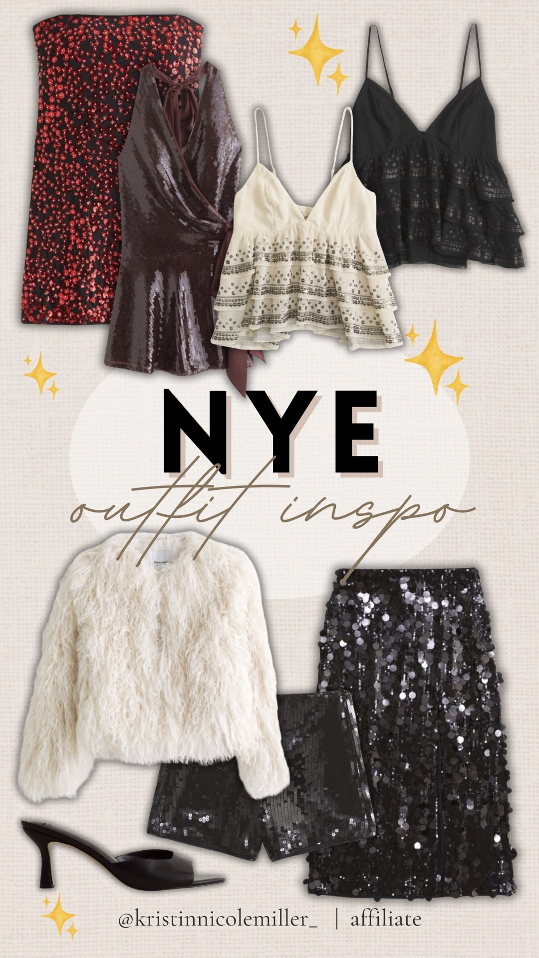 NYE party outfit inspo!! 

Seasonal disco sequins trending Abercrombie glittery glitter sparkles 

#LTKgrwm #LTKSeasonal #LTKFindsUnder100