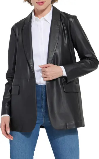 Lyssé Faux Leather Blazer | Nordstrom | Nordstrom