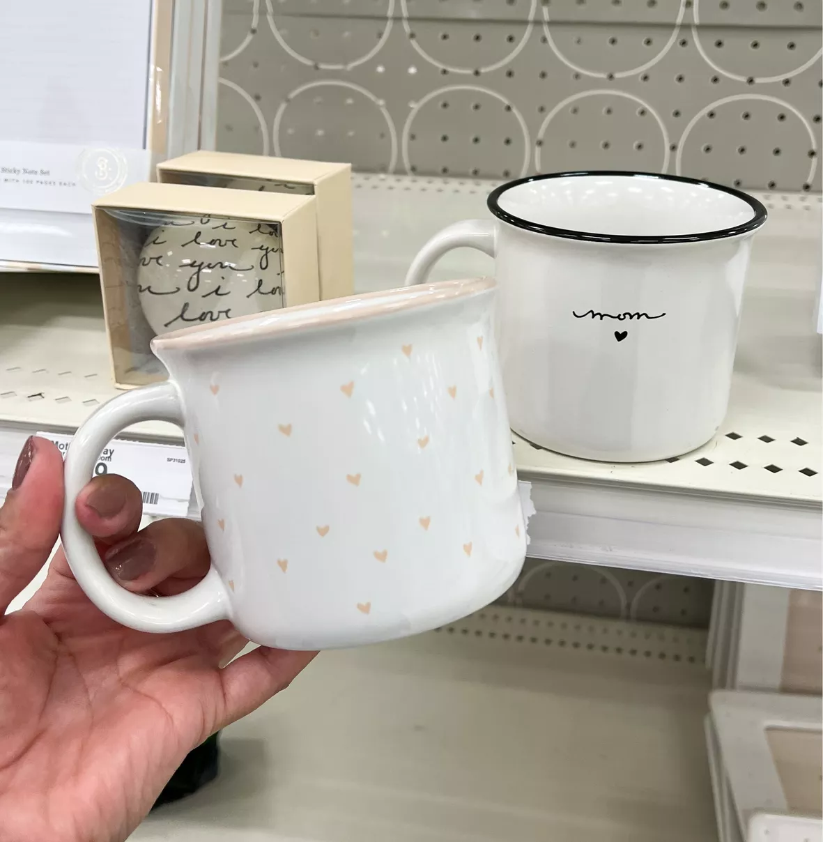 She has SO many cups but this one has a handle and looks like mommy's , Target Cups