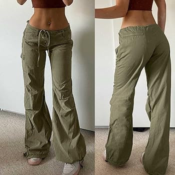 eoeioa Cargo Pants for Women Cargo Pants with Pockets, Outdoor Casual Ripstop Military Combat Con... | Amazon (US)
