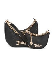 2pc Convertible Hobo And Mini Crescent Coin Purse Set | TJ Maxx