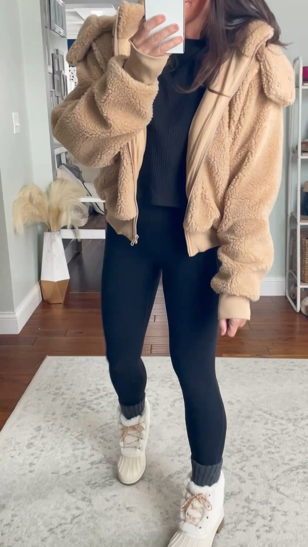 Sherpa jacket
Throw on and go warm outfit 

#LTKStyleTip #LTKSeasonal #LTKWatchNow