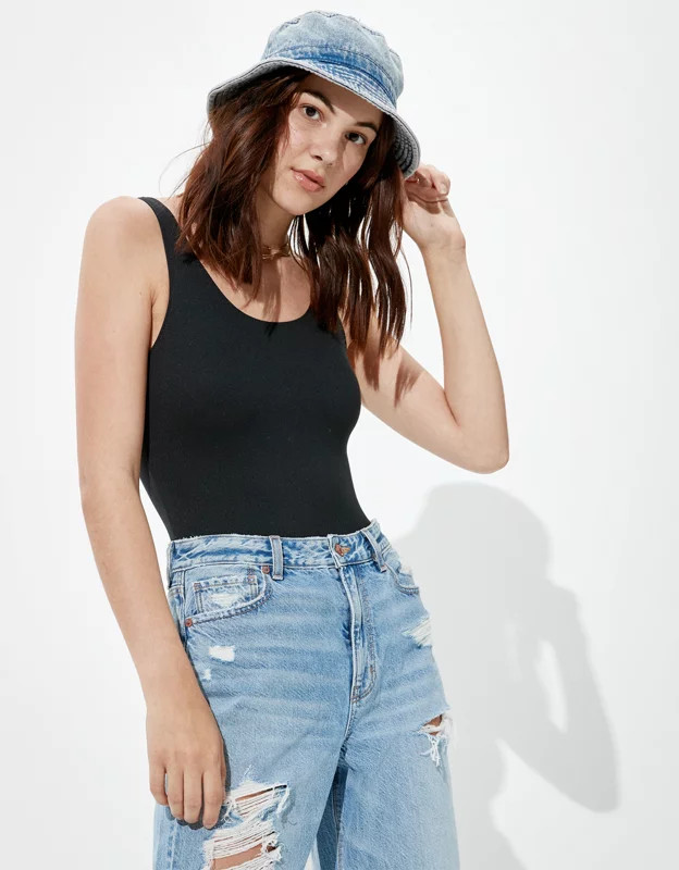 AE Scoop Neck Bodysuit | American Eagle Outfitters (US & CA)