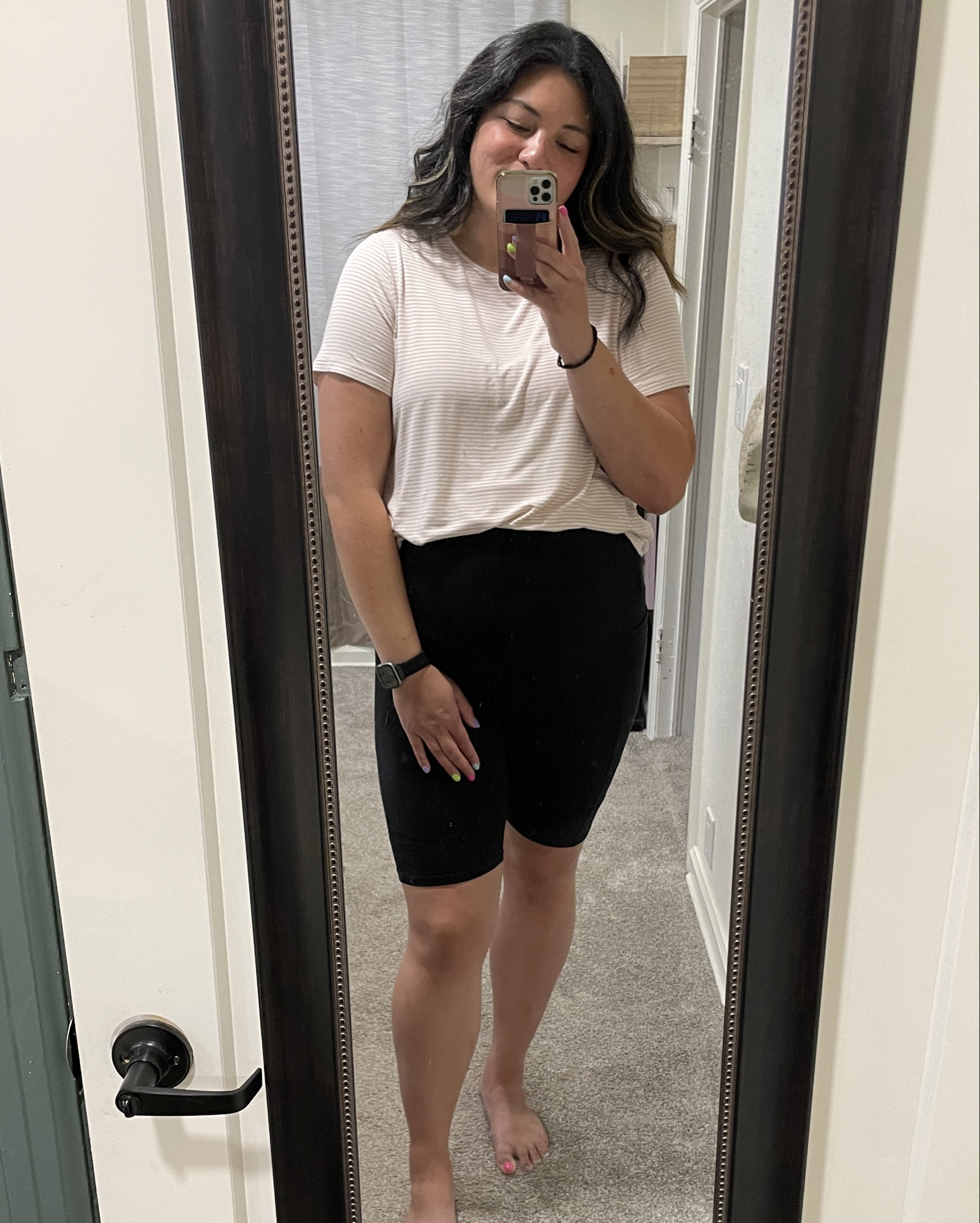 Highlighting my ootd 💗
Luxe shirt from Old Navy (L-XL)
Maternity shorts from Amazon (XL)
The entire outfit is comfy, cute & casual. It’s also airy so I stay cool during the hot day  

#LTKMidsize #LTKFindsUnder50 #LTKBump