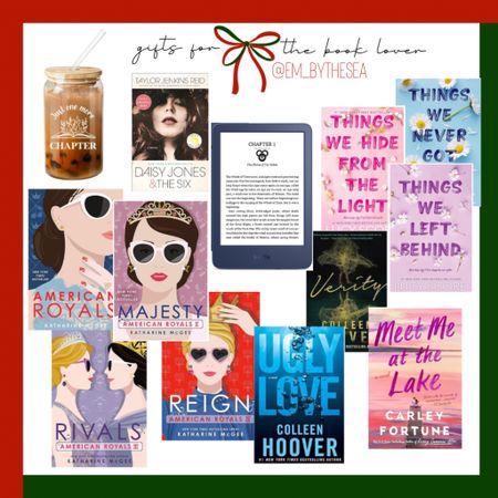 Gifts for the book lover 
Chick lit 
Romcom 
Reader 
Christmas gifts 
Holiday gifts 

#LTKfindsunder50 #LTKSeasonal #LTKGiftGuide