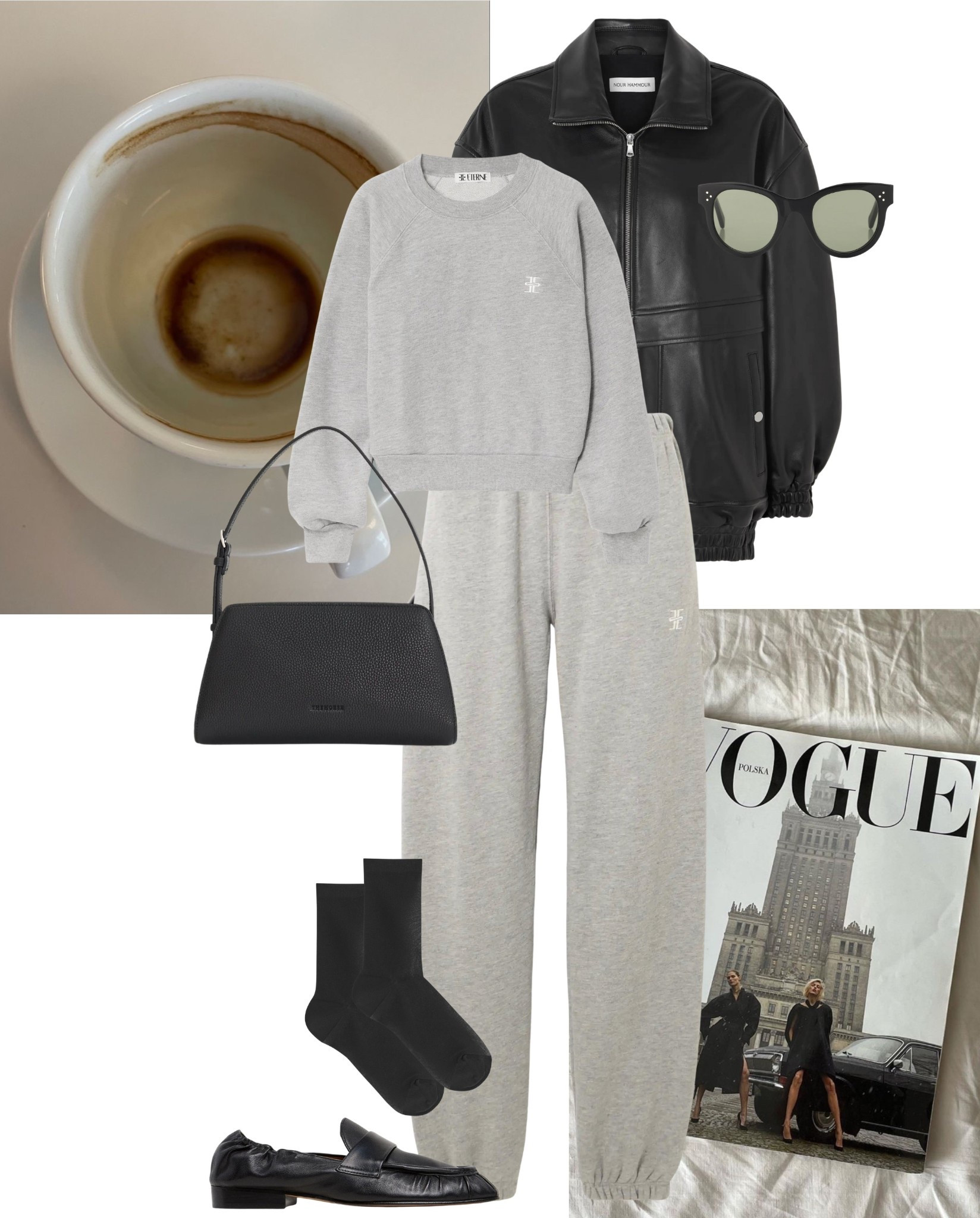 Grey Set + Leather Jacket + Bag 

Winter | Outfit | Work | Casual Outfit | Jacket | Coat 



#LTKuk #LTKwinter #LTKtravel