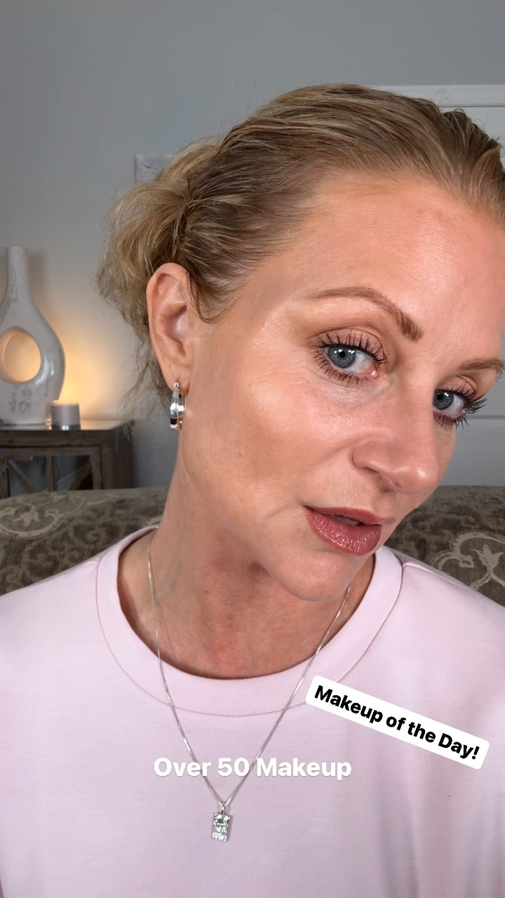 Makeup of the day! I’m going to my first yoga therapy class today so I kept my makeup fresh and simple looking. The nose contour was not necessary but I wanted to play a little. My freckles are still visible which keeps my skin looking natural. I feel good with little effort. 🤗🤗 

#LTKover50 #over50beauty #over50makeup #naturallookingmakeup #glowingskin #givenchybeauty 

#LTKbeauty #LTKcanada
