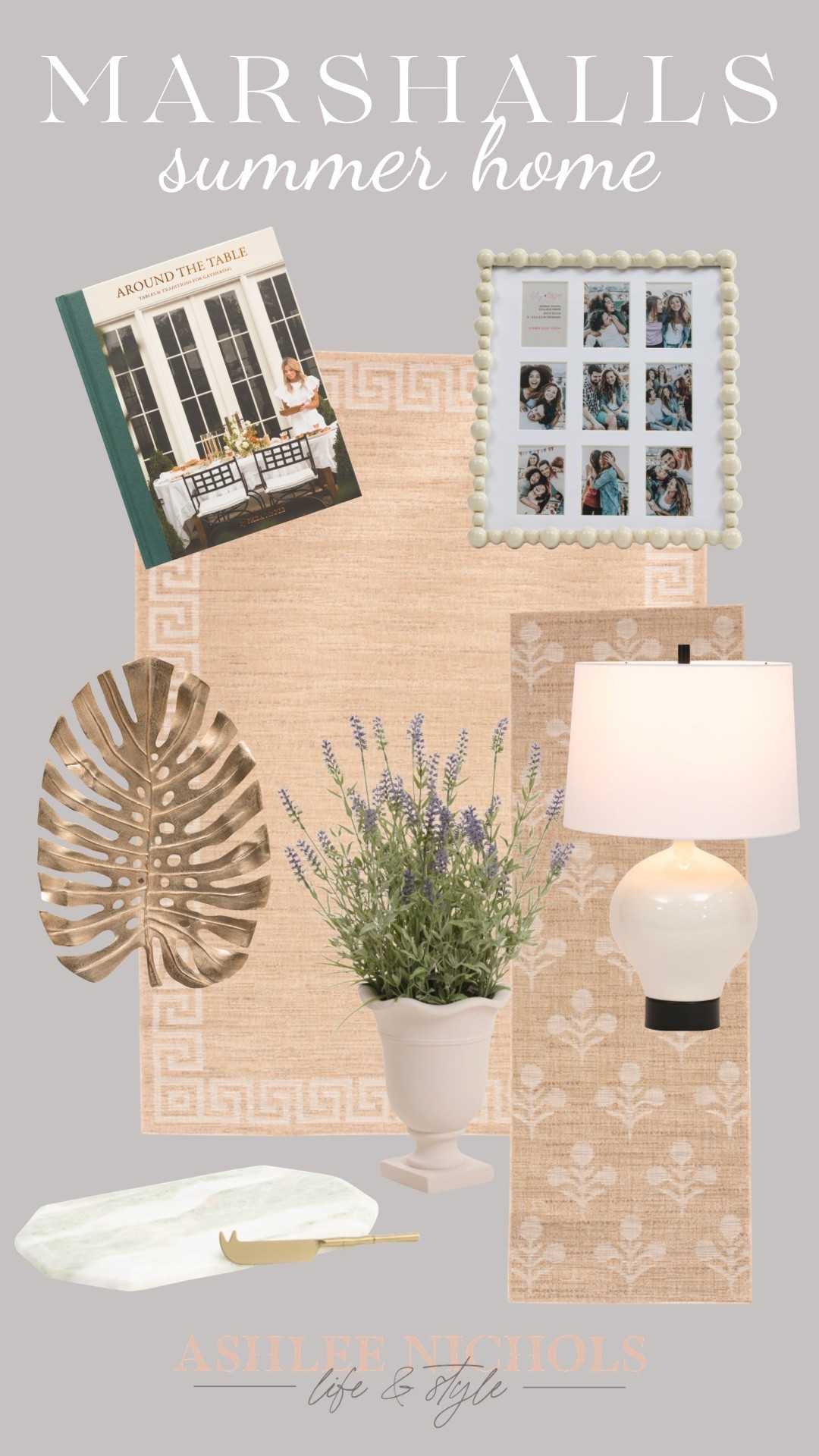 Marshall’s new arrivals for
The home
Summer
Home refresh