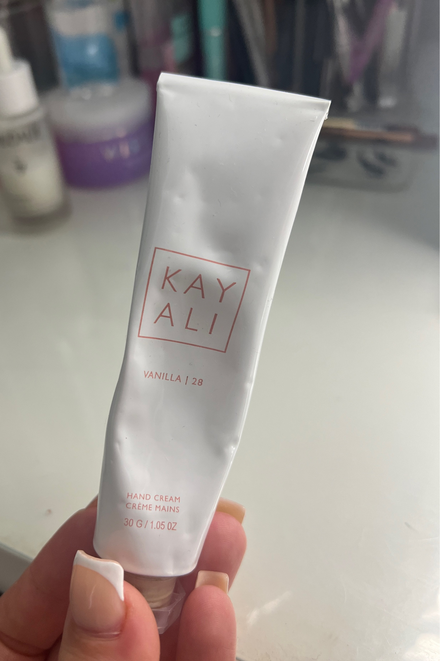 Nightly essentials includes Kayali vanilla 28 hand cream🤍 

#LTKbag #LTKbeauty #LTKsummer