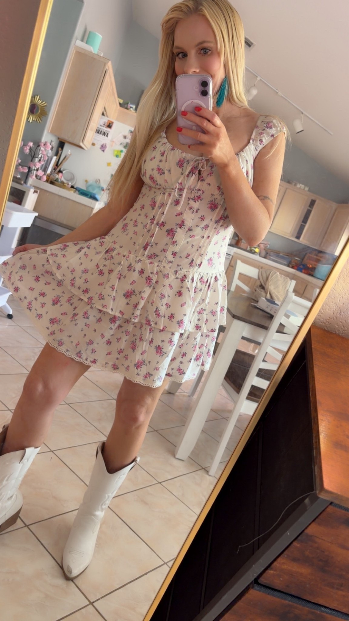 Gorgeous spring floral ruffle sundress from target by wild fable 💗 for reference I’m wearing size small I’m 5ft2 125lbs 🌸

#LTKmomlife #LTKFestival #LTKootd