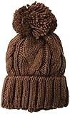 Amazon Essentials Women's Chunky Cable Beanie with Yarn Pom | Amazon (US)
