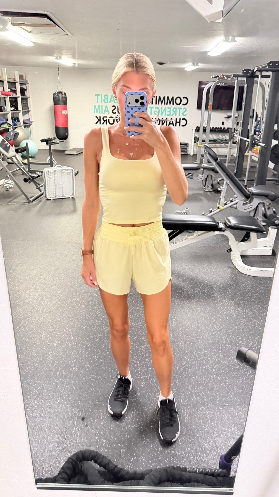 Butter yellow set from target! Wearing medium top, small bottoms
