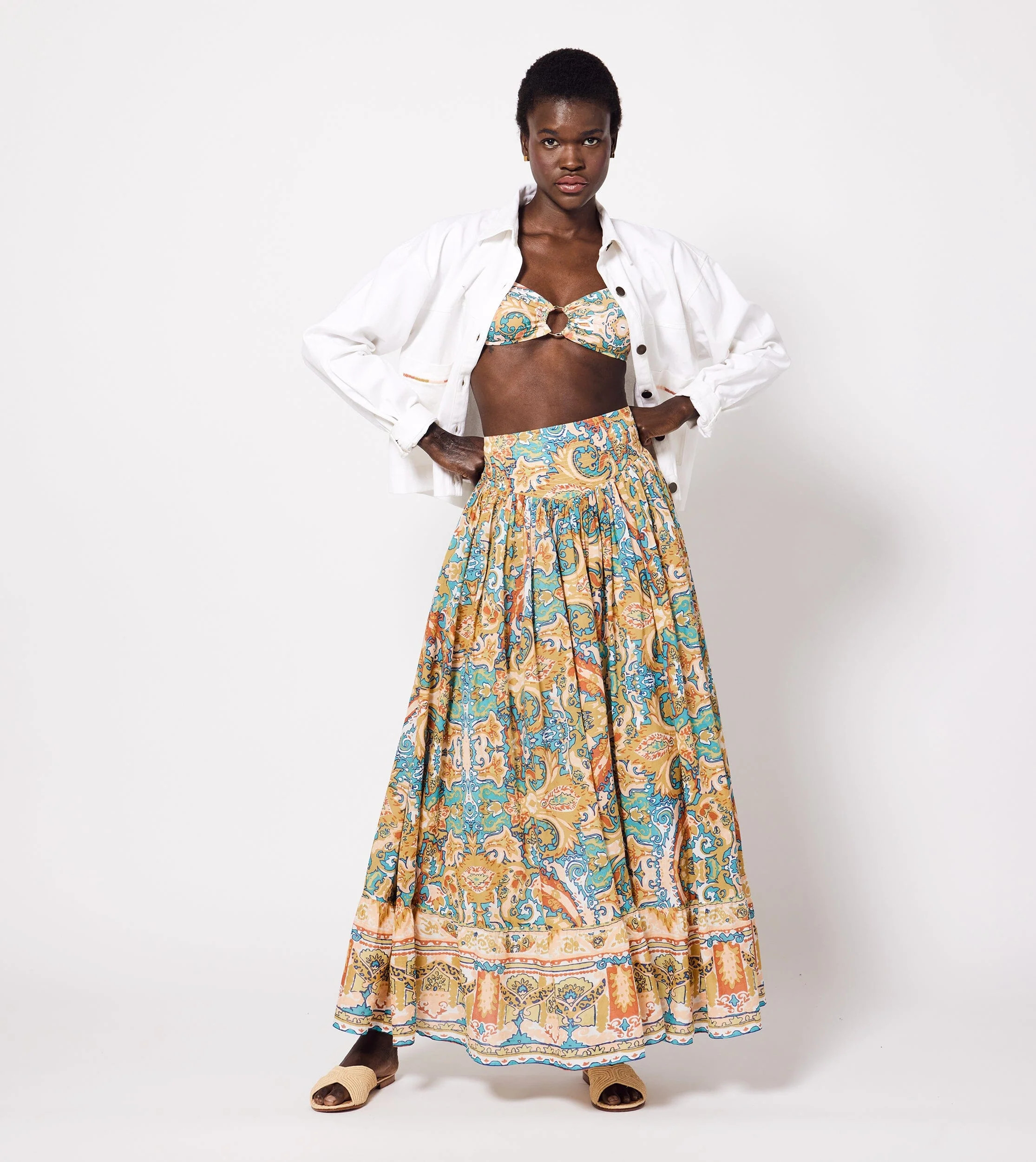 Shop Raelynn Ankle Skirt | Cleobella | Cleobella LLC