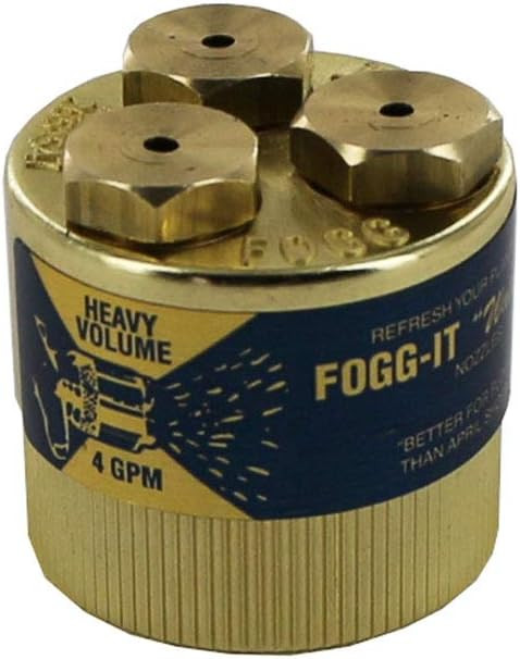 Fogg It Nozzle - Heavy Volume - 4 GPM - Waterfog - Misting Head - Fog Spraying Attachment for Pla... | Amazon (US)