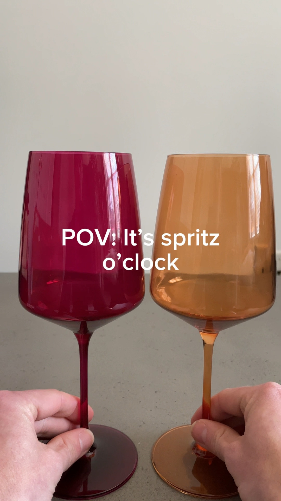 Found the prettiest set of stemmed wine glasses. How gorgeous are these hues?! 

#LTKfoodie #LTKHome