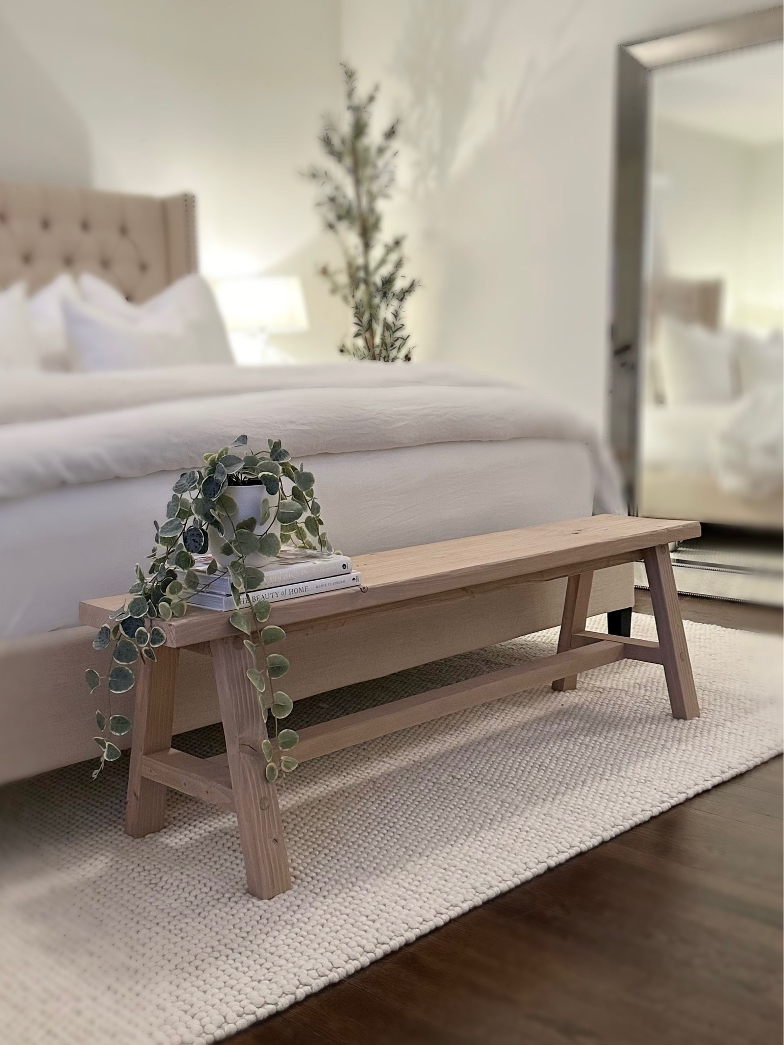 Pottery Barn #dupe bench! #bench #whiterug #neutraldecor #neutral

#LTKSpringSale #LTKstyletip #LTKhome