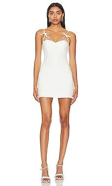 MORE TO COME Hilda Mini Dress in Ivory from Revolve.com | Revolve Clothing (Global)