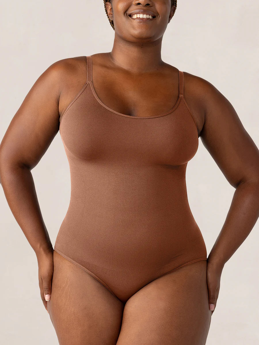 Shapermint Essentials All Day Every Day Scoop Neck Bodysuit | Shapermint