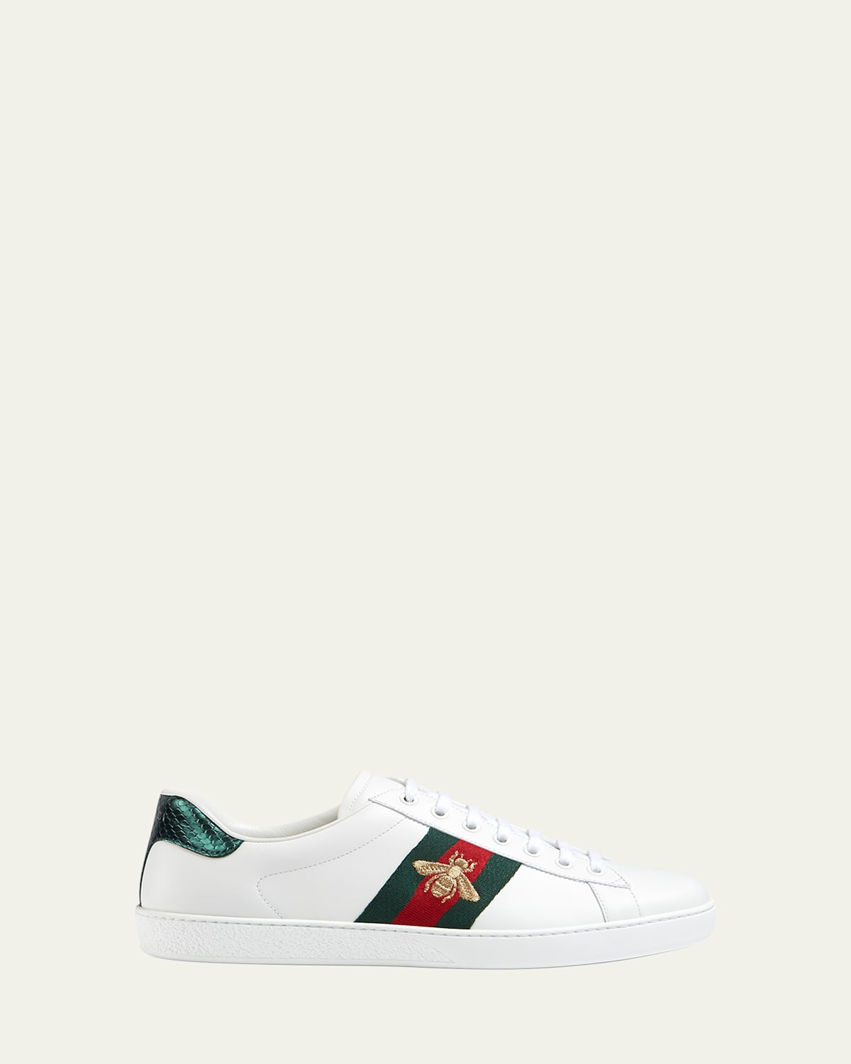 Men's New Ace Embroidered Low-Top Sneakers | Bergdorf Goodman