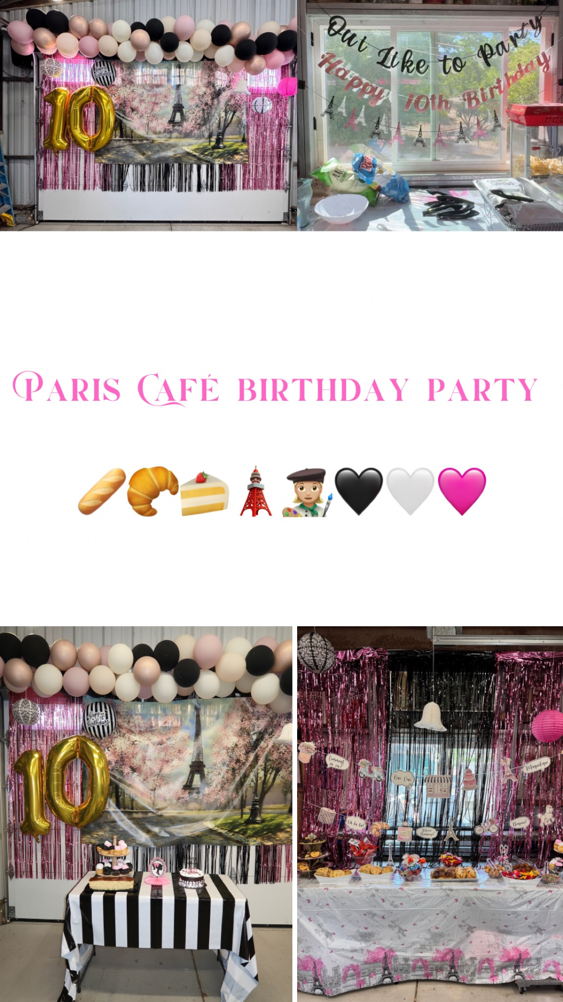 Paris theme birthday party 🥳 


#LTKKids #LTKHome #LTKmomlife