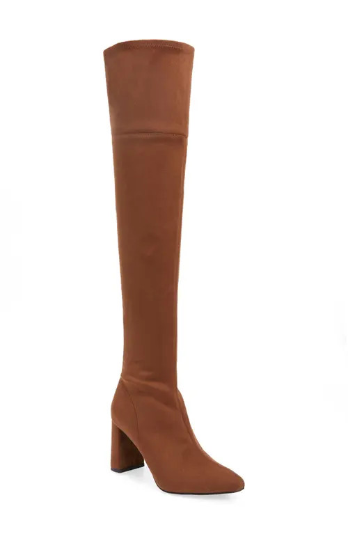 Jeffrey Campbell Parisah Over the Knee Boot in Brown Suede at Nordstrom, Size 6.5 | Nordstrom