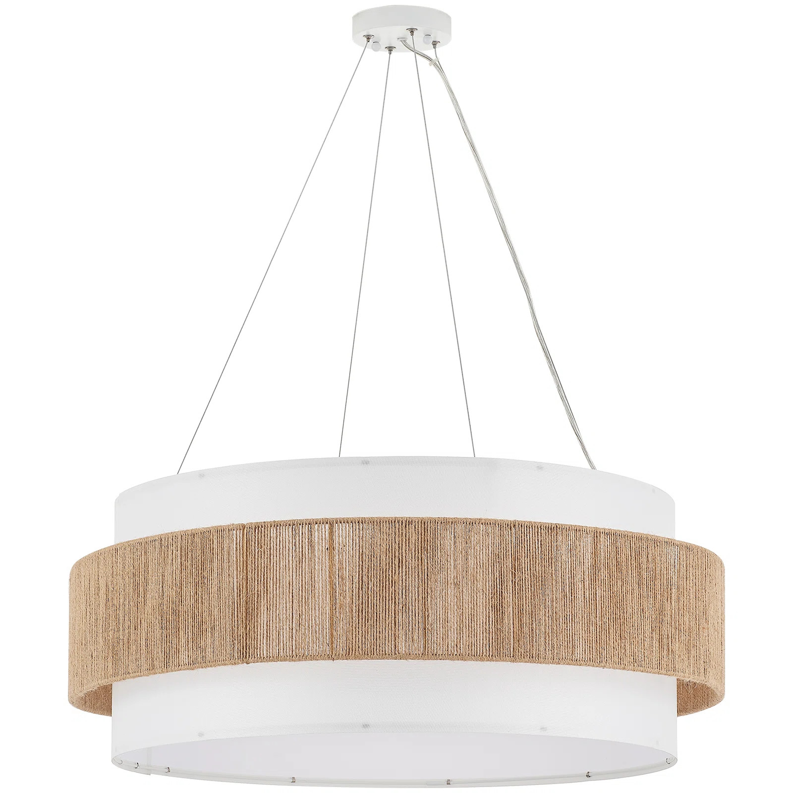 5 - Light Dimmable Drum Chandelier Dia 30 Inches | Wayfair North America