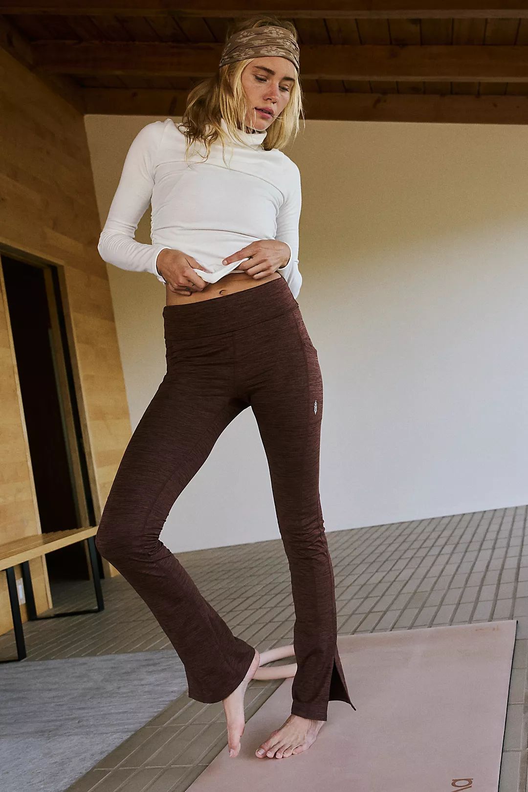 Zen Again Heather Flares | Free People (Global - UK&FR Excluded)