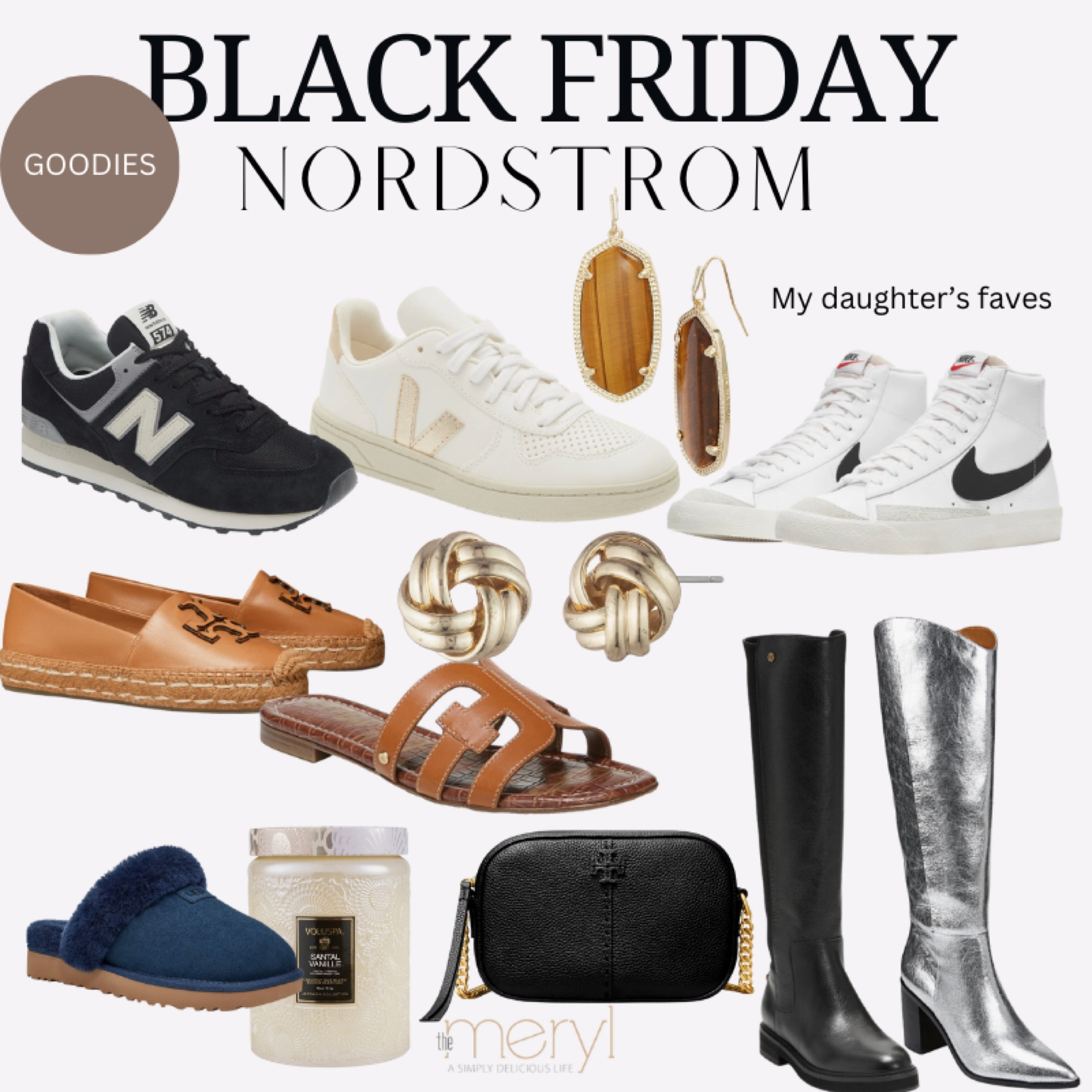 Black Friday accessories and fragrance from Nordstrom
Shoes Sneakers Nike Tory Burch Boots Espadrilles New Balance Ugg Slippers Gold Earring Studs Voluspa Candle Kendra Scott Veja 

#LTKstyletip #LTKCyberWeek #LTKsalealert