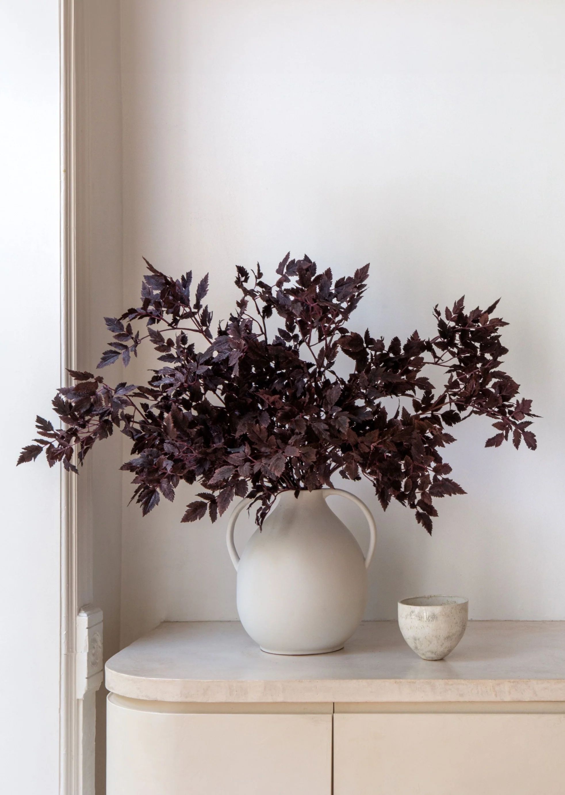 Plum Purple Cimicifuga Ramosa Foliage | Fake Fall Leaves | Afloral.com | Afloral