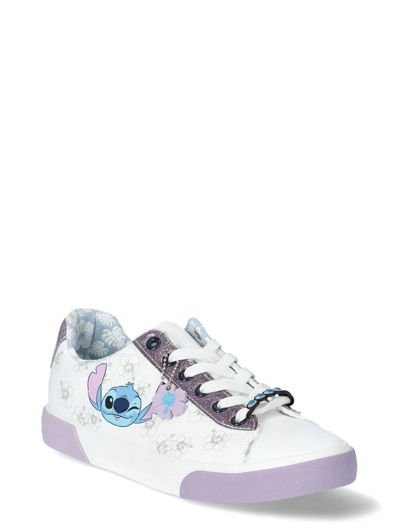 Disney Stitch Women's Low Top Lace Up Sneaker | Walmart (US)