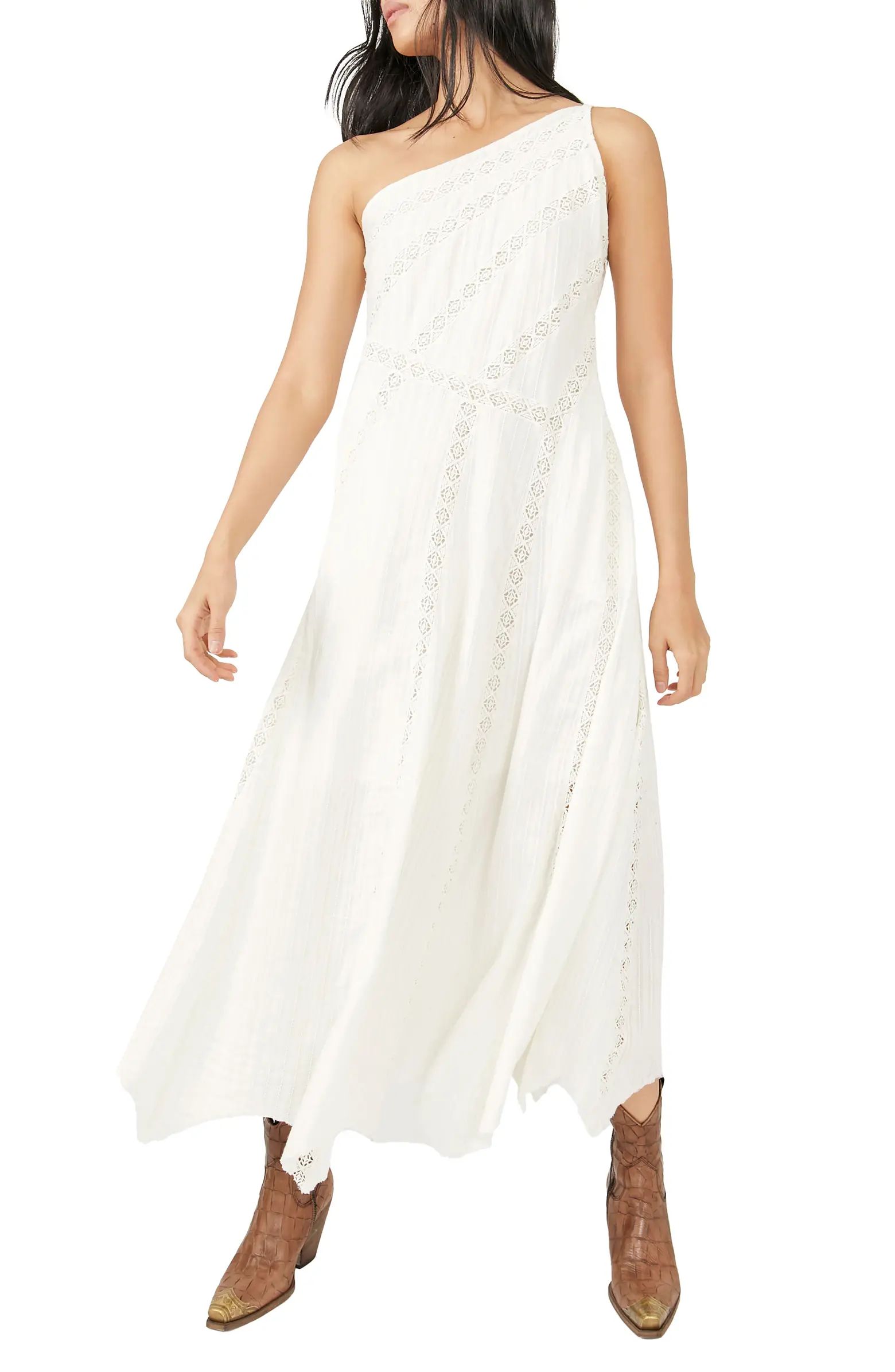 Free People Bella Embroidered Cotton Maxi Dress | Nordstrom | Nordstrom