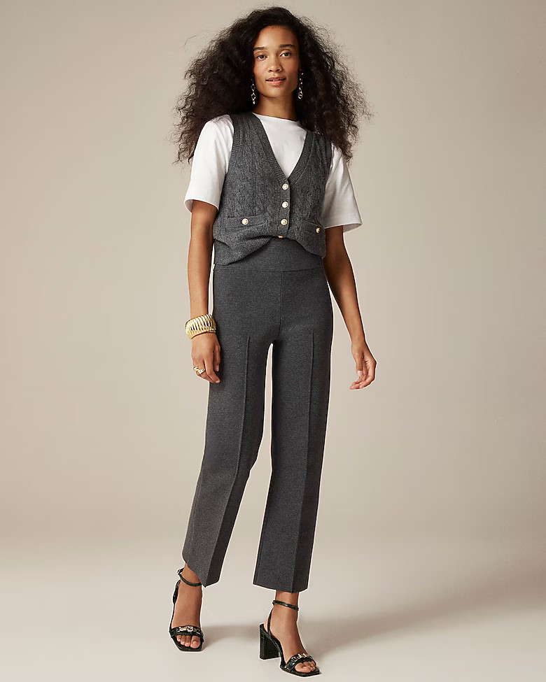 Delaney kickout sweater-pant | J. Crew US