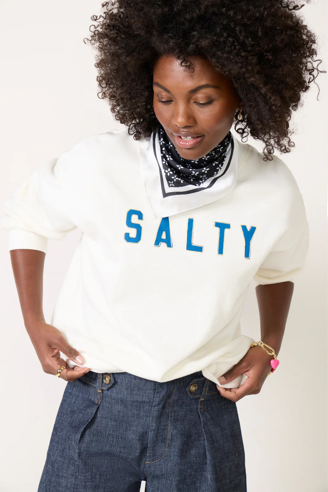 Salty Boyfriend Sweatshirt | Evereve