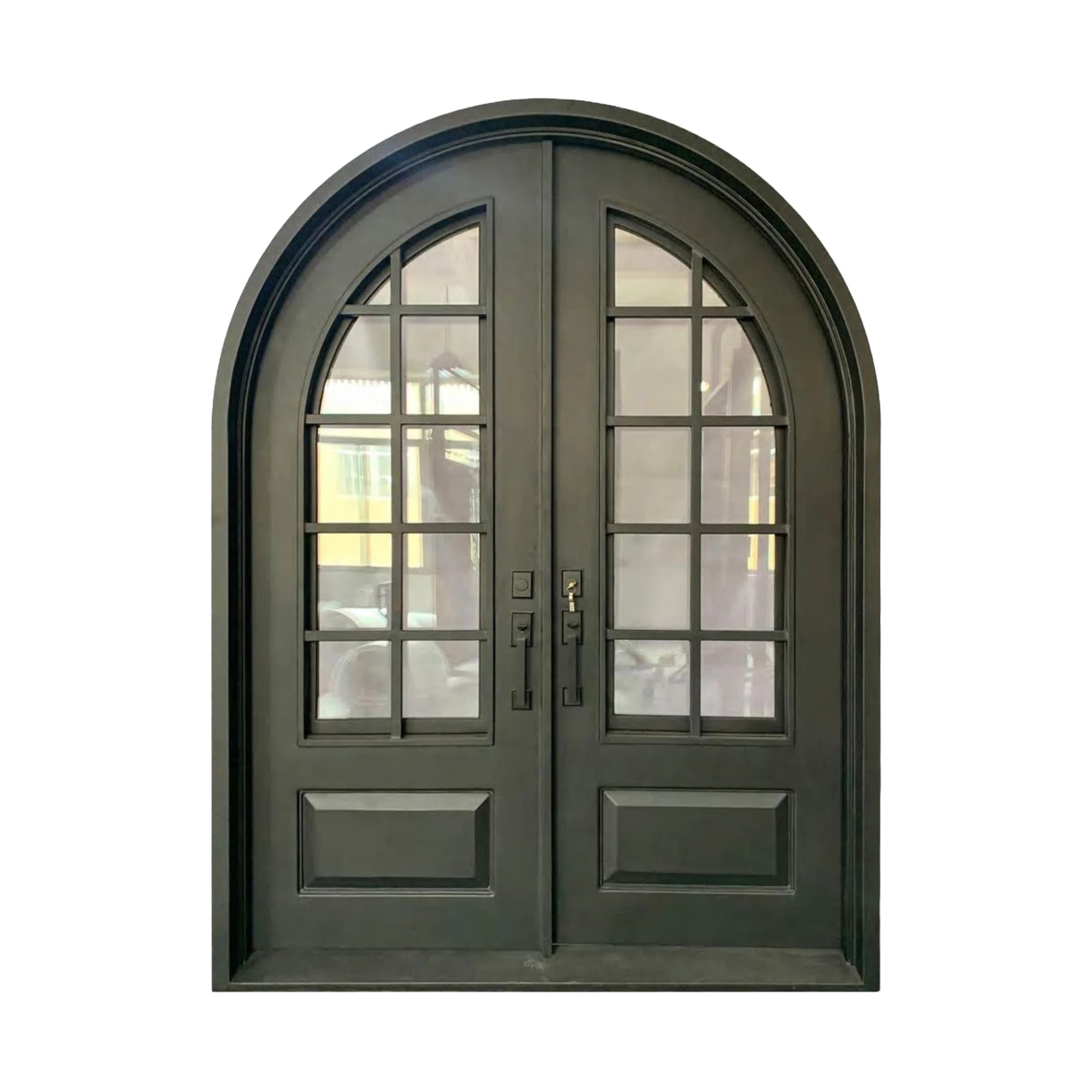 Montclair Arch Iron Door | Wayfair North America