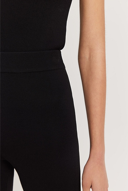 Compact Knit Flare Pant | Country Road (AU)