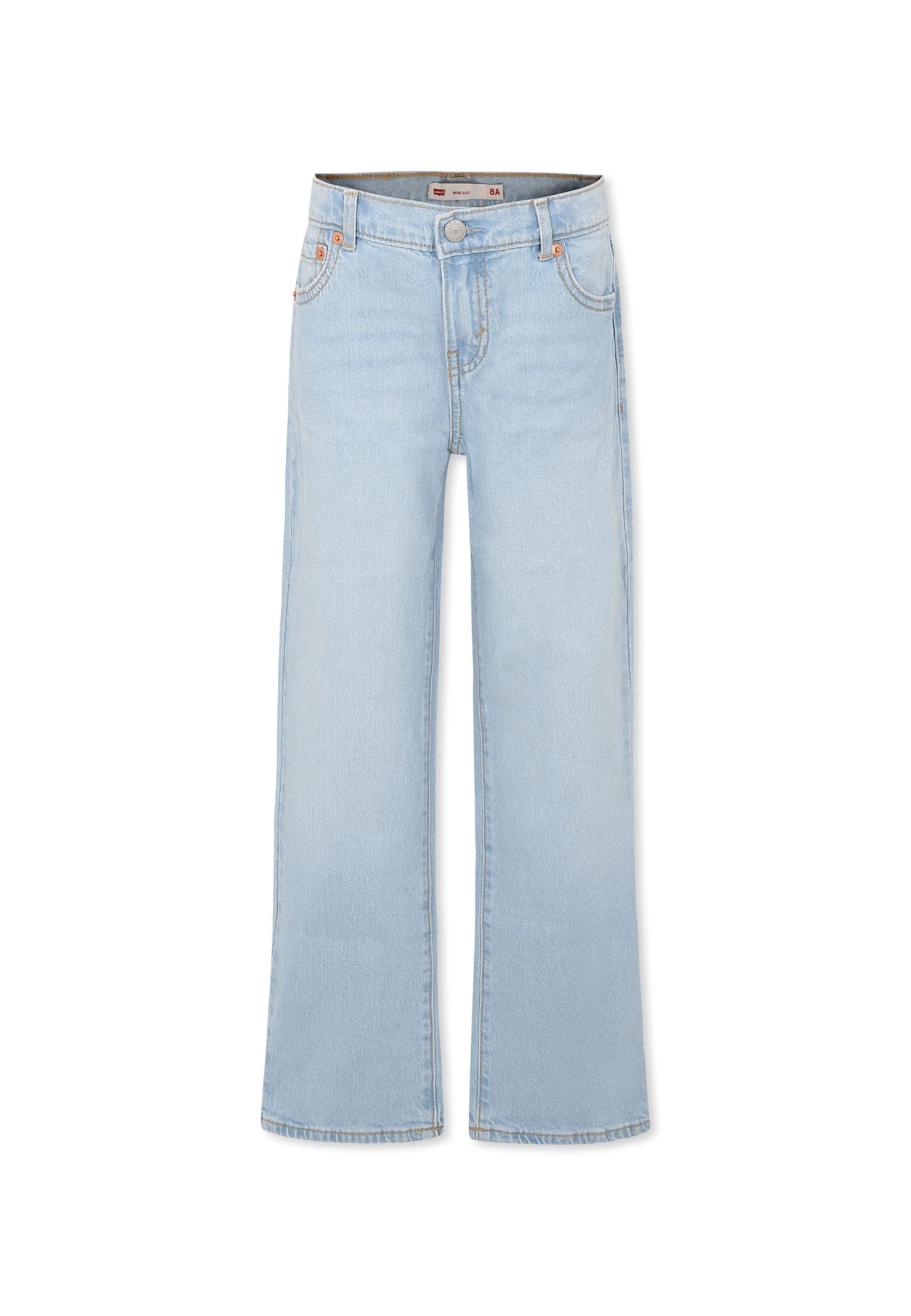 Levi's Wide Leg Denim Jeans For Girl | Italist.com US
