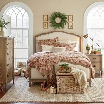 Haverford Upholstered Panel Bed | Wayfair North America