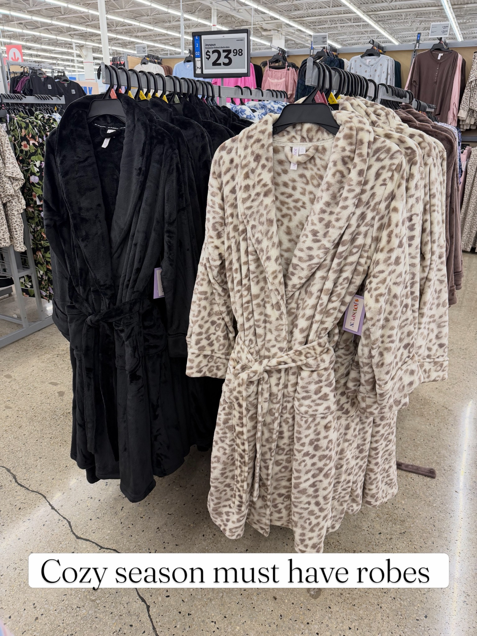 I love Walmart’s plush robes! I have owned both the small and medium, the medium in roomier. #walmartfashion

#LTKmorningroutine #LTKselfcare #LTKmomlife