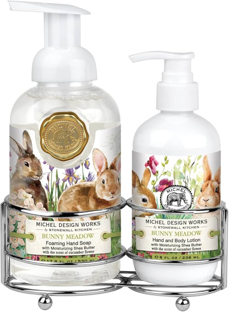 Michel Design Works Handcare Caddy, Bunny Meadow | Amazon (US)