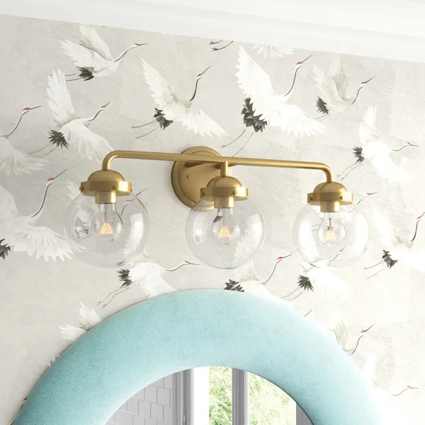 Parlez 3 - Light Dimmable Vanity Light | Wayfair North America