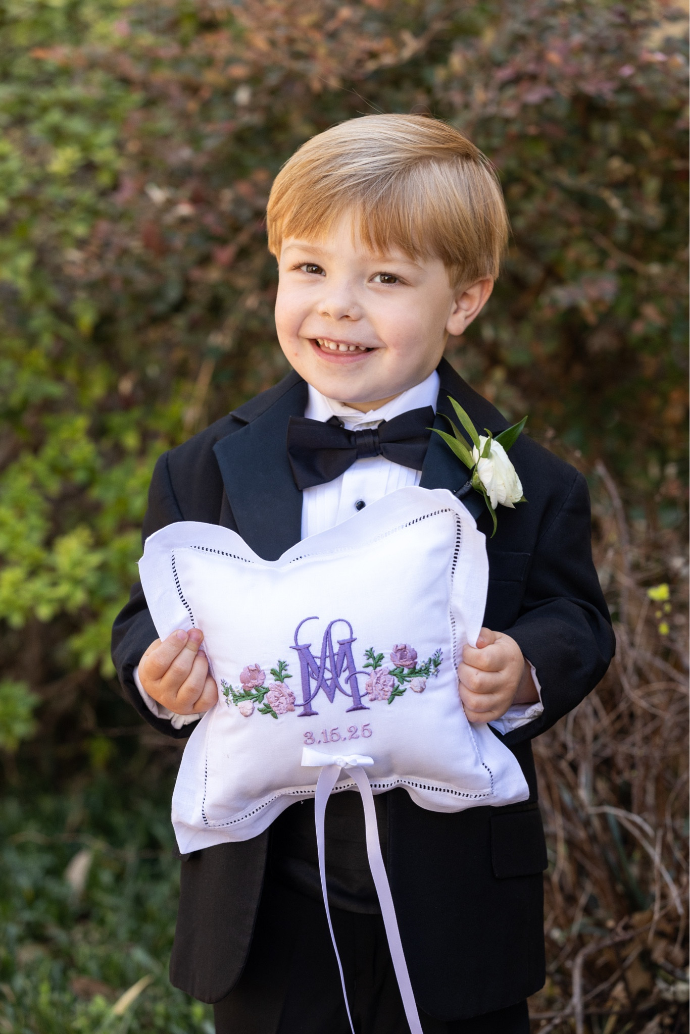 Ring bearer needle point pillow inspo!! 

#LTKKids #LTKWedding